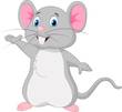 27167202 Cute Mouse Cartoon Waving 