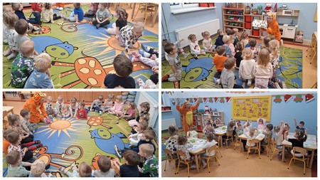 Tygryski Wizyta Bibliotekarki Tygryski Wizyta Bibliotekarki